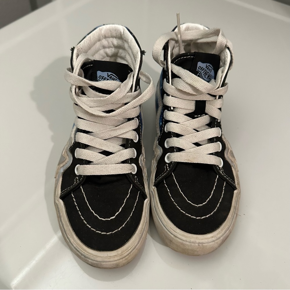 Vans Kids Black High-Top Sneakers